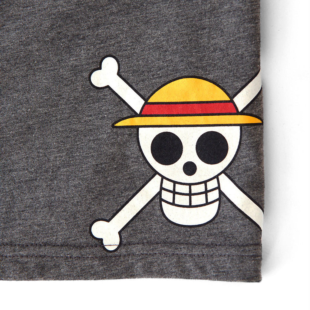 Image produit One Piece - Pyjama court Skull Logo de l'équipage du Chapeau de Paille