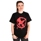 Image produit Hunger Games - T-Shirt Symbole Moqueur Noir