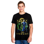 Produktbild Eternals - Ikaris & Sersi T-Shirt schwarz