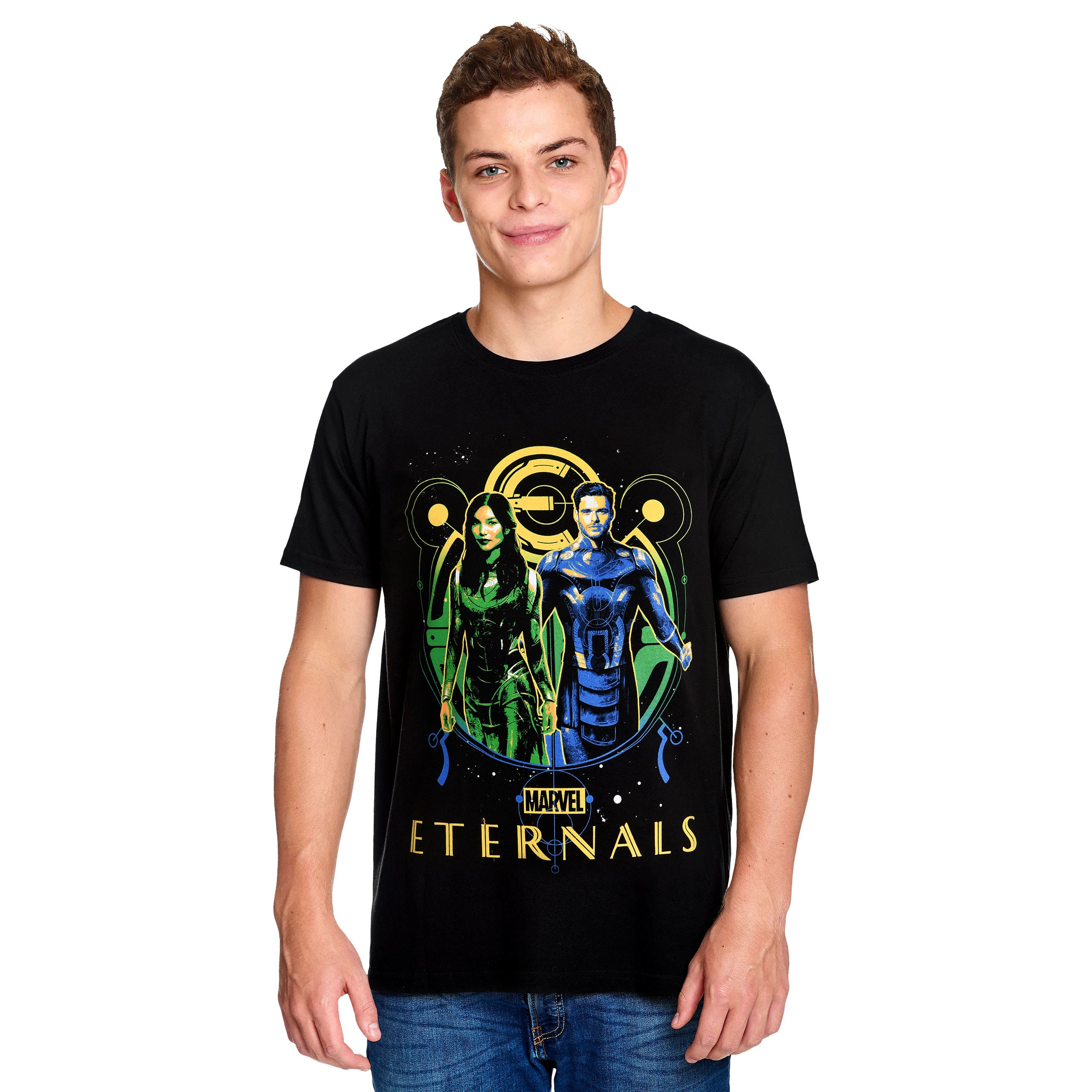 Produktbild Eternals - Ikaris & Sersi T-Shirt schwarz