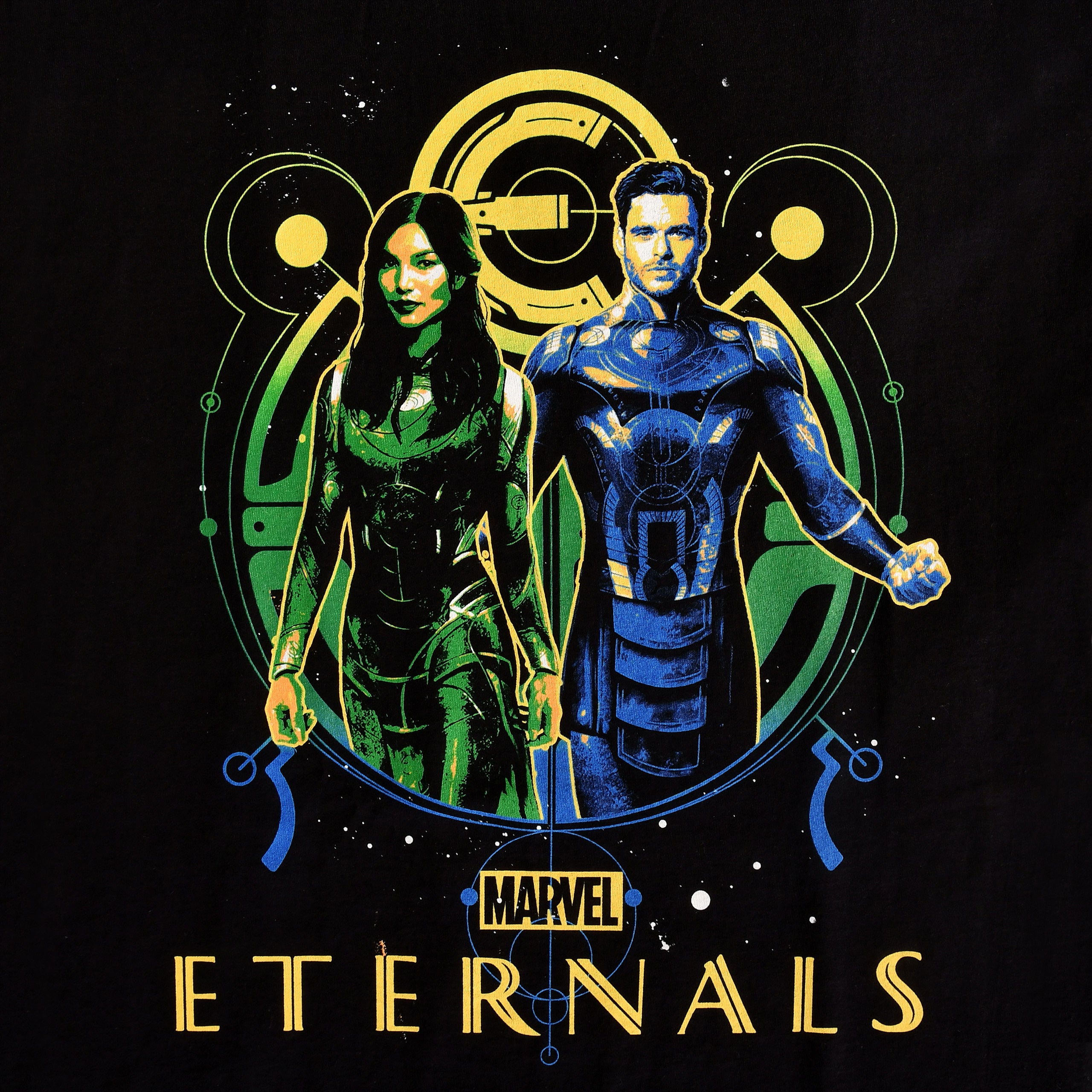 Produktbild Eternals - Ikaris & Sersi T-Shirt schwarz