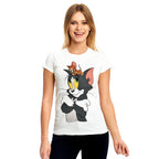 Immagine del prodotto Tom e Jerry - T-shirt da donna Characters bianca