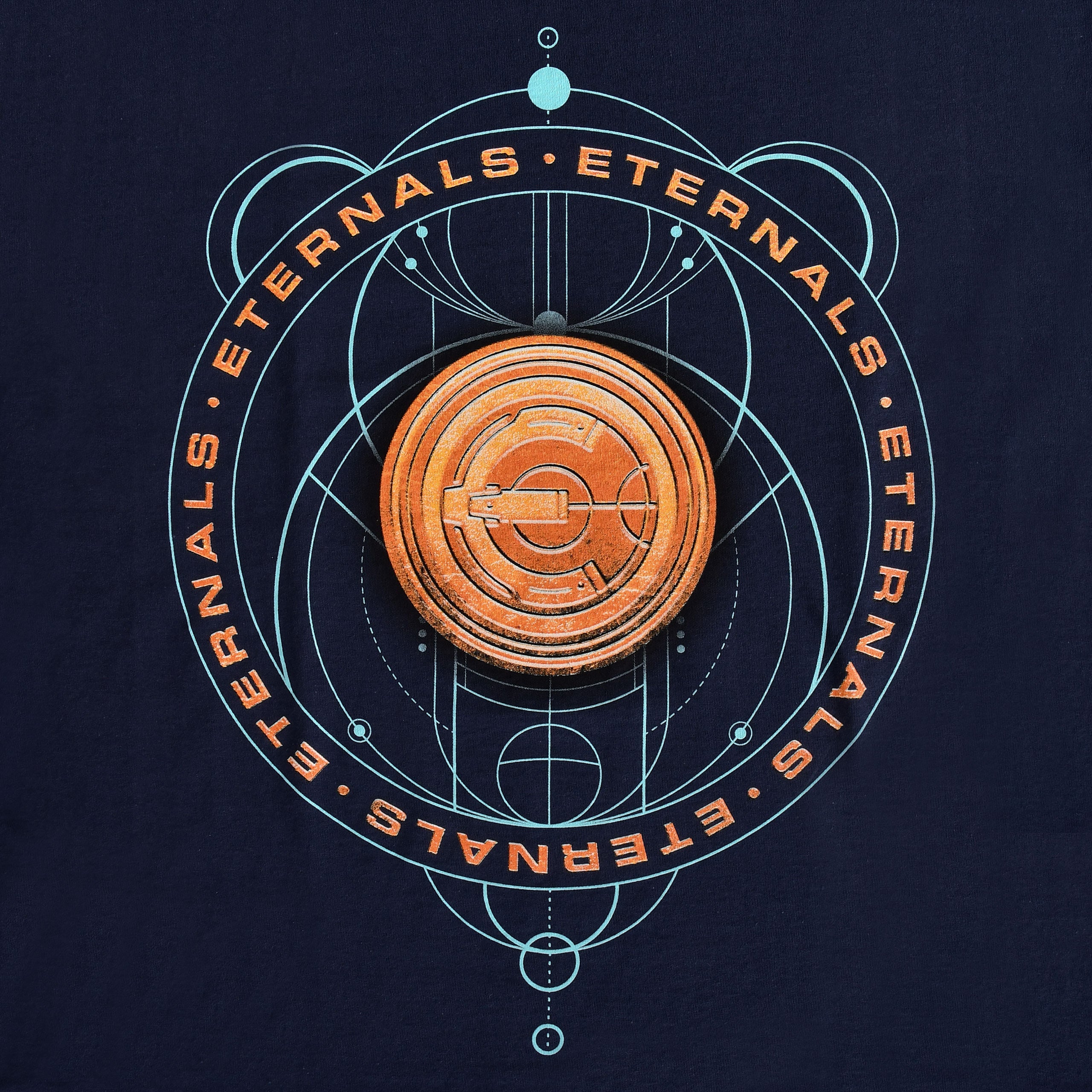 Produktbild Eternals - Discs T-Shirt blau
