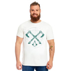 Produktbild Assassin's Creed - Valhalla Crossaxe T-Shirt weiß