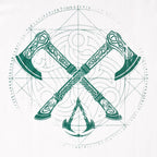 Produktbild Assassin's Creed - Valhalla Crossaxe T-Shirt weiß
