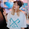 Produktbild Assassin's Creed - Valhalla Crossaxe T-Shirt weiß