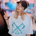 Produktbild Assassin's Creed - Valhalla Crossaxe T-Shirt weiß