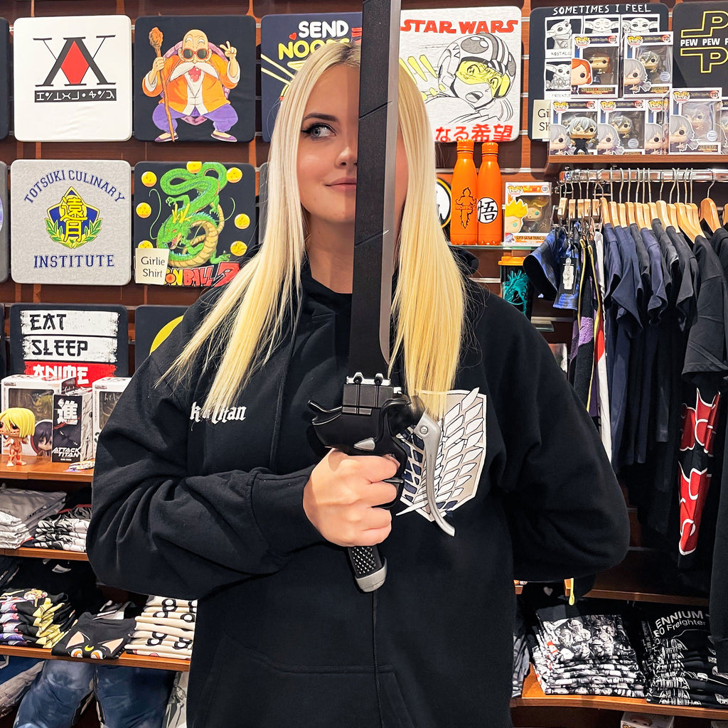 Product image Half-Blade Sword Replica with Sheath for Attack on Titan Fans