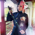 Produktbild Tanjiro Kamado Katana Replik mit Scheide für Demon Slayer Fans