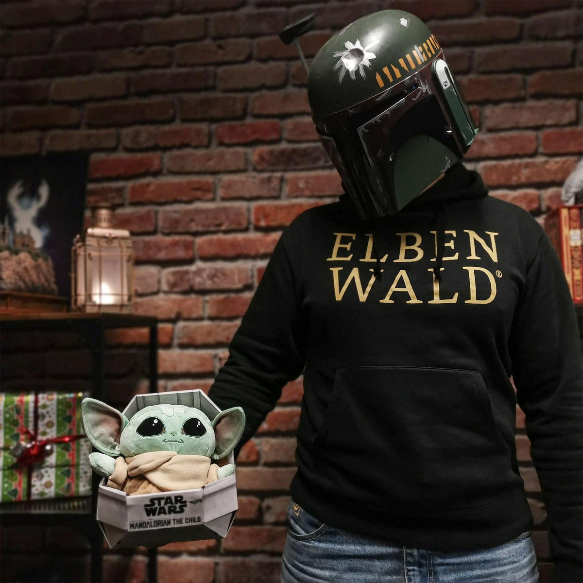 Image produit Figurine Peluche Grogu dans Berceau 20 cm - Star Wars The Mandalorian