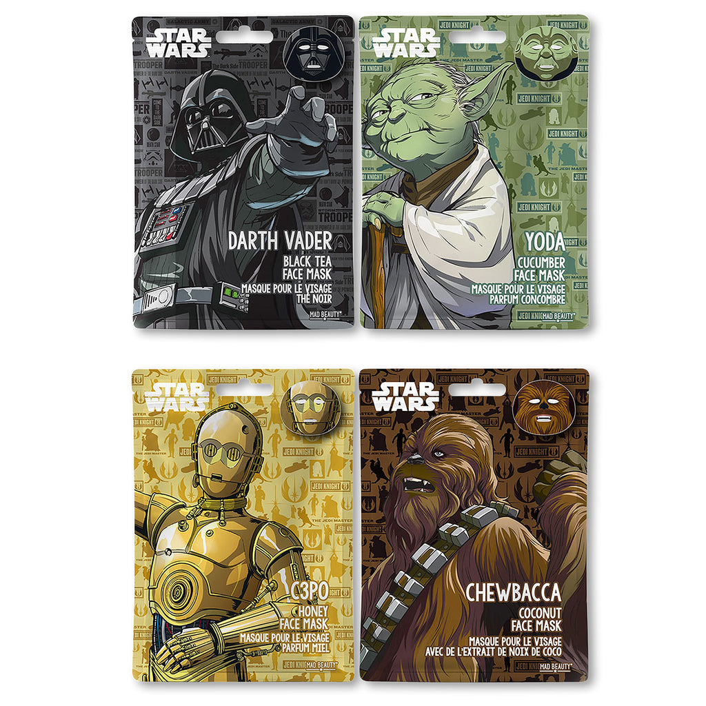 Produktbild Star Wars - Characters Sheet Masken 4er Set