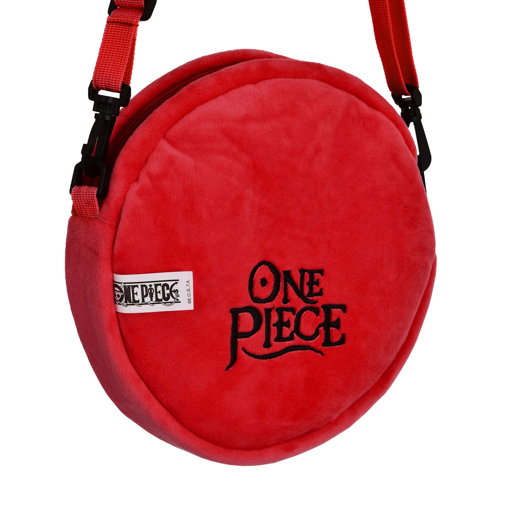 Immagine del prodotto One Piece - Borsa a tracolla in peluche Luffy rossa