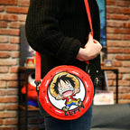 Immagine del prodotto One Piece - Borsa a tracolla in peluche Luffy rossa