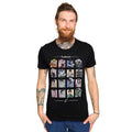 Immagine del prodotto Naruto - T-shirt nera con i personaggi di Konoha
