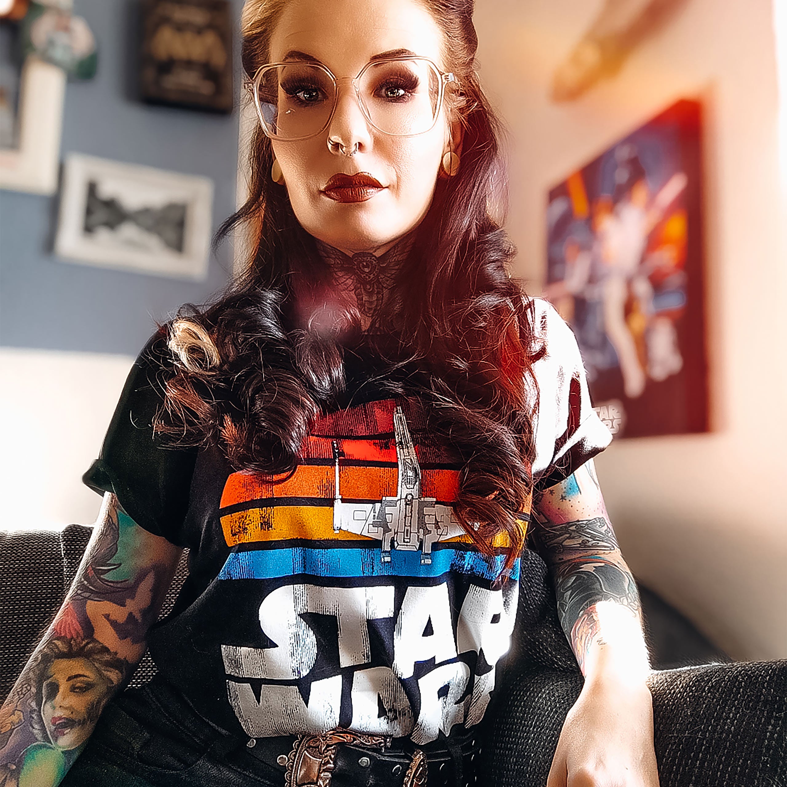 Produktbild Star Wars of 1977 Retro T-Shirt schwarz