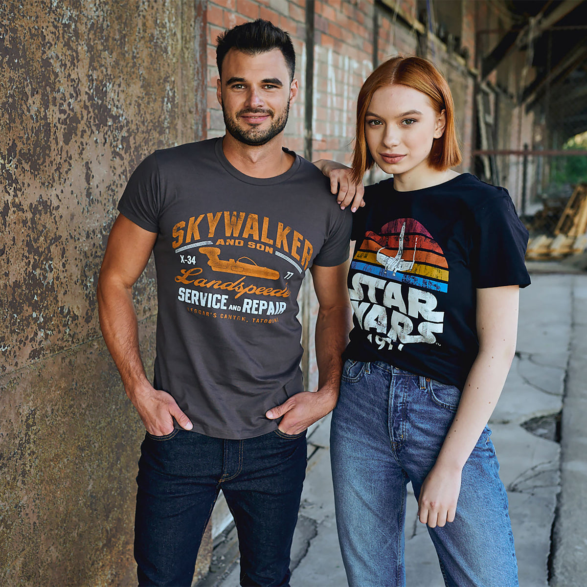 Produktbild Star Wars of 1977 Retro T-Shirt schwarz