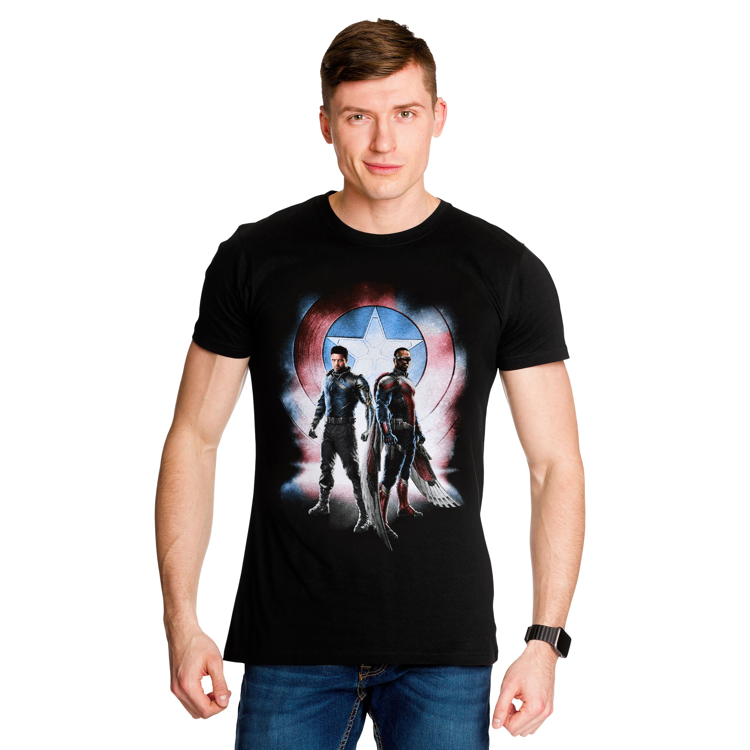 Produktbild Marvel - The Falcon and the Winter Soldier T-Shirt schwarz