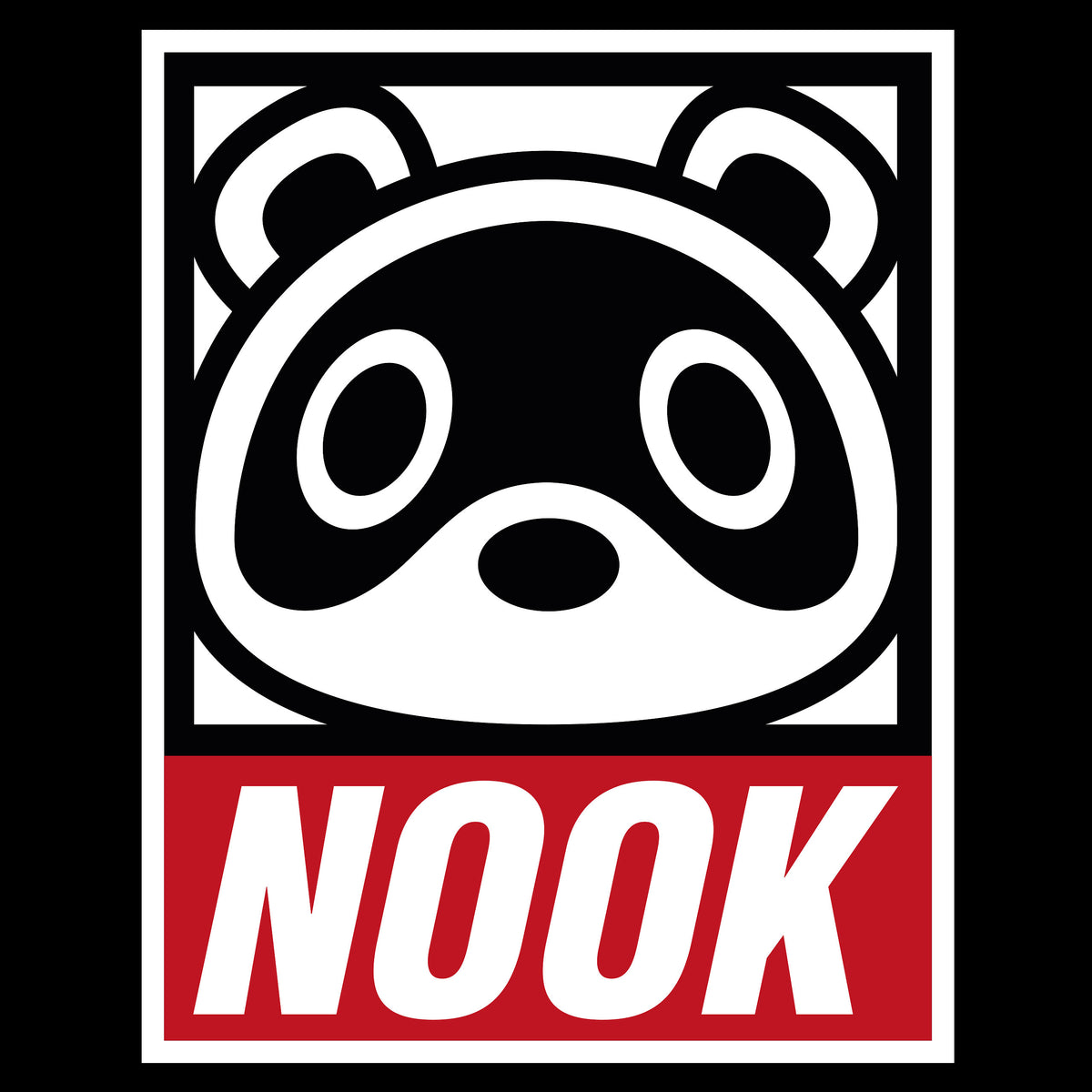 Produktbild Tom Nook T-Shirt für Animal Crossing Fans schwarz