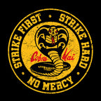 Image produit T-shirt Cobra Kai Logo pour les fans de Karate Kid noir