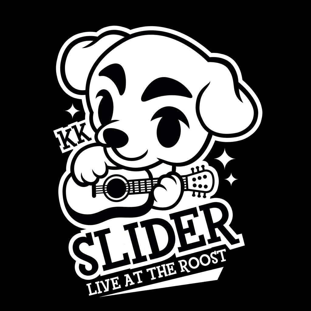 Image produit T-Shirt K.K. Slider pour fans d'Animal Crossing noir