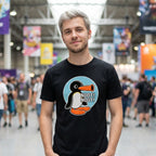 Immagine del prodotto Maglietta Noot Noot per fan di Pingu nera