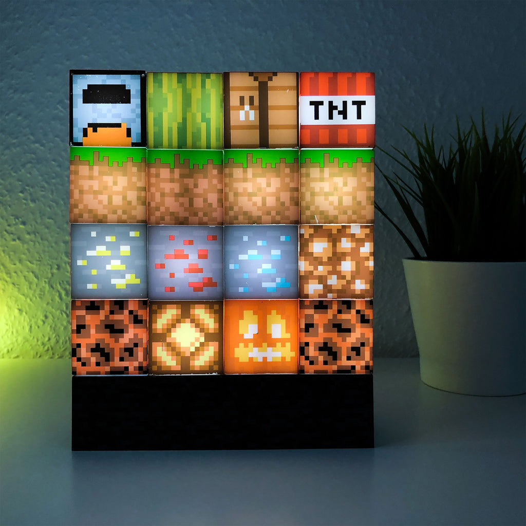 Image produit Minecraft - Lampe de table en bloc