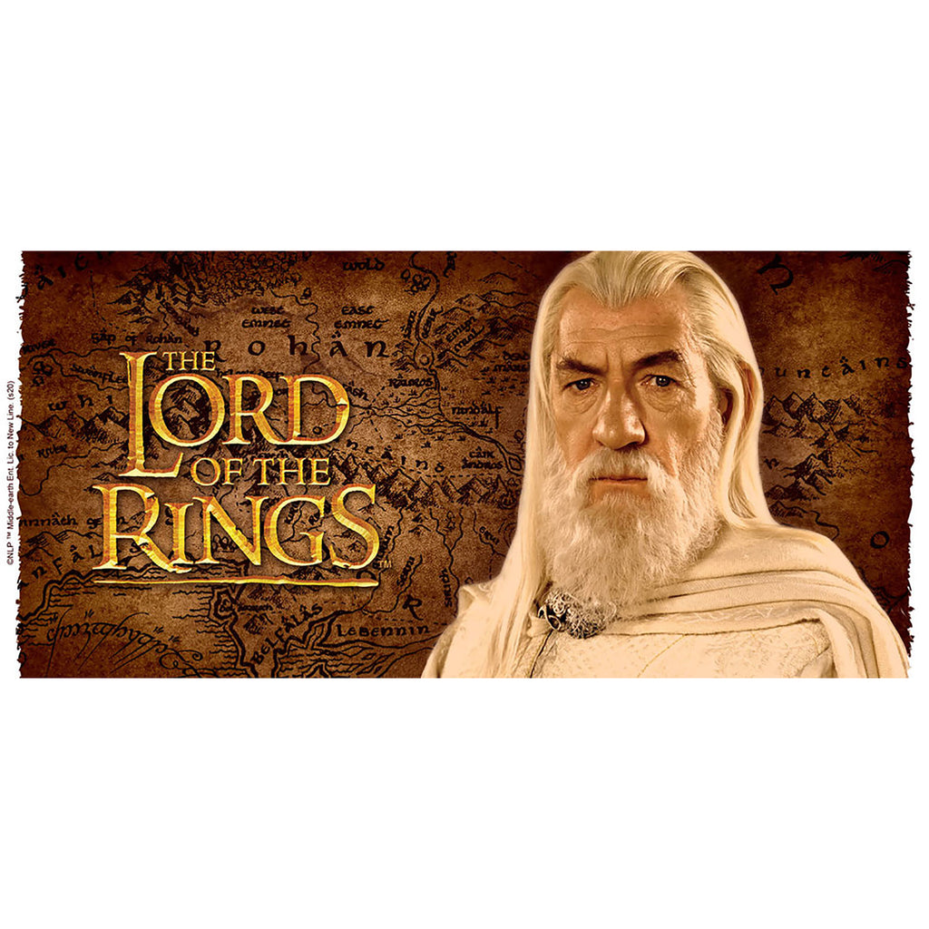 Produktbild Elbenwald Herr der Ringe Tasse 20 Jahre Jubiläums Kollektion mit Gandalf Rundumdruck und Filmlogo 320 ml Keramik