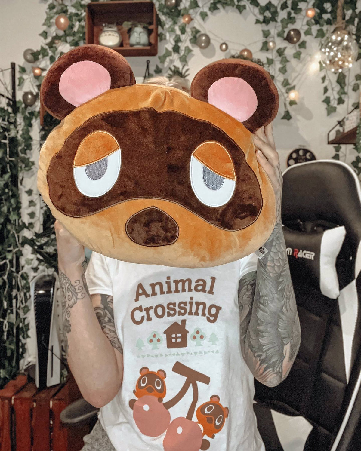 Immagine del prodotto Animal Crossing - T-shirt da donna Nepp e Schlepp bianca