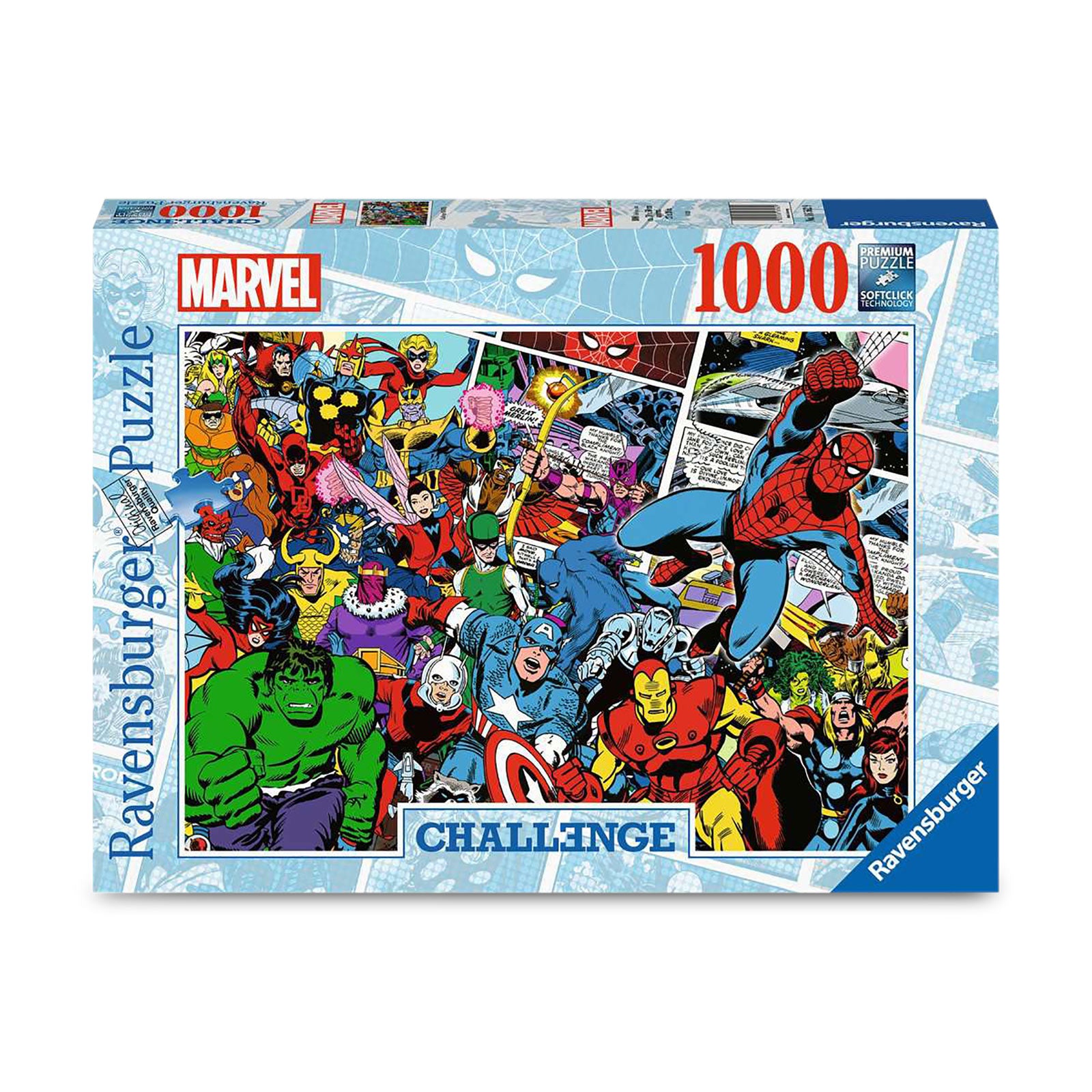 Produktbild Marvel - Challenge Puzzle 1000 Teile