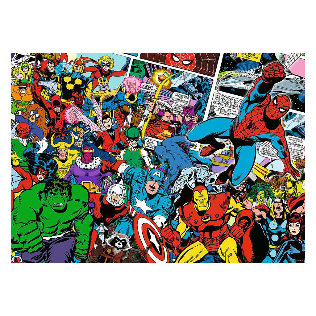 Produktbild Marvel - Challenge Puzzle 1000 Teile