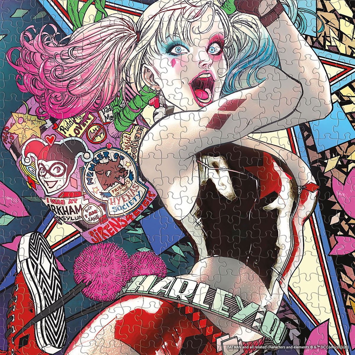 Image produit Harley Quinn - Puzzle Die Laughing
