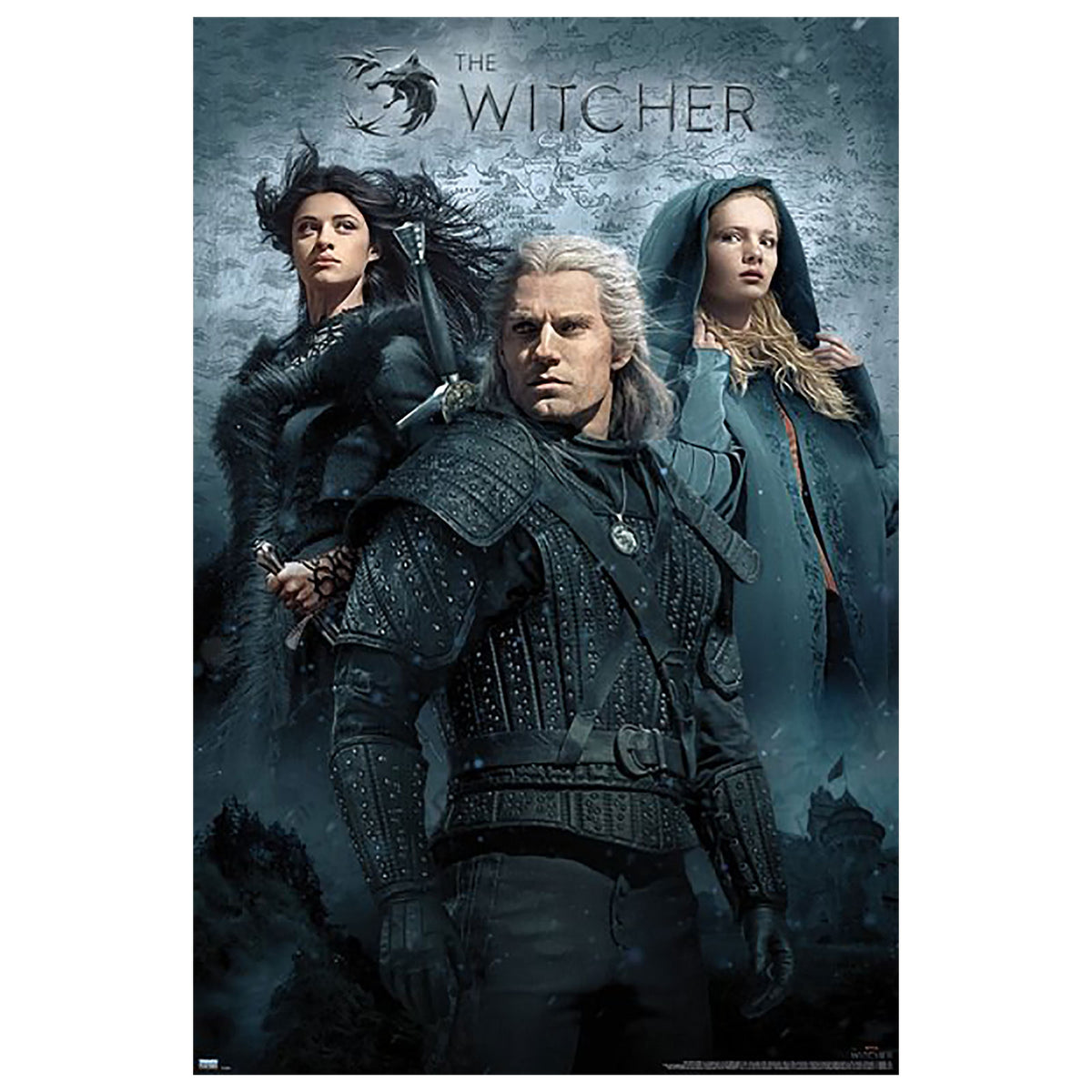 Produktbild Witcher - Geralt, Ciri und Yennefer Maxi Poster