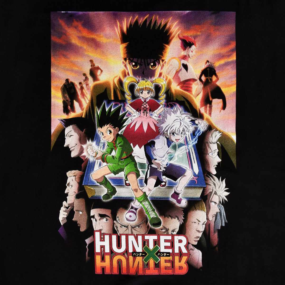 Image produit Hunter x Hunter - T-shirt de groupe noir