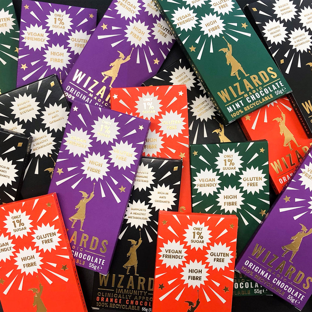 Image produit Wizards Magic - Chocolat à la menthe 12 tablettes