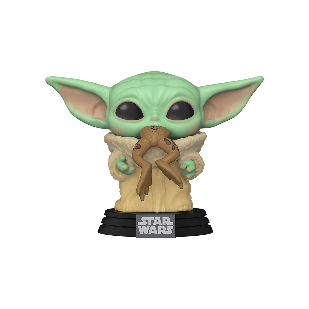 Immagine del prodotto The Child con Rana Funko Pop Figura a Testa Mobile - Star Wars The Mandalorian
