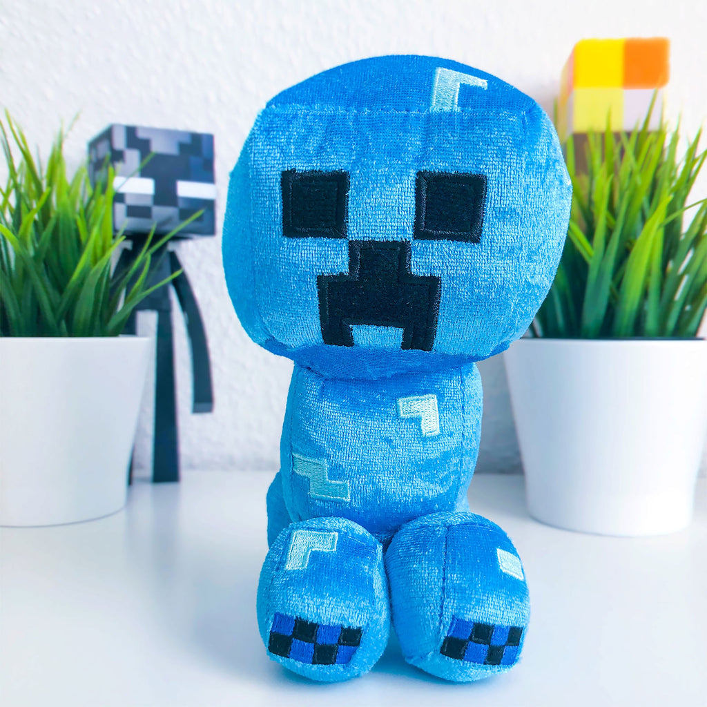 Produktbild Minecraft - Happy Explorer Charged Creeper Plüsch Figur 19 cm