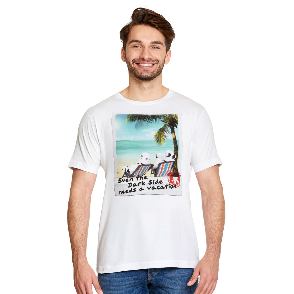 Immagine del prodotto Star Wars - T-shirt bianca Vacanza Lato Oscuro