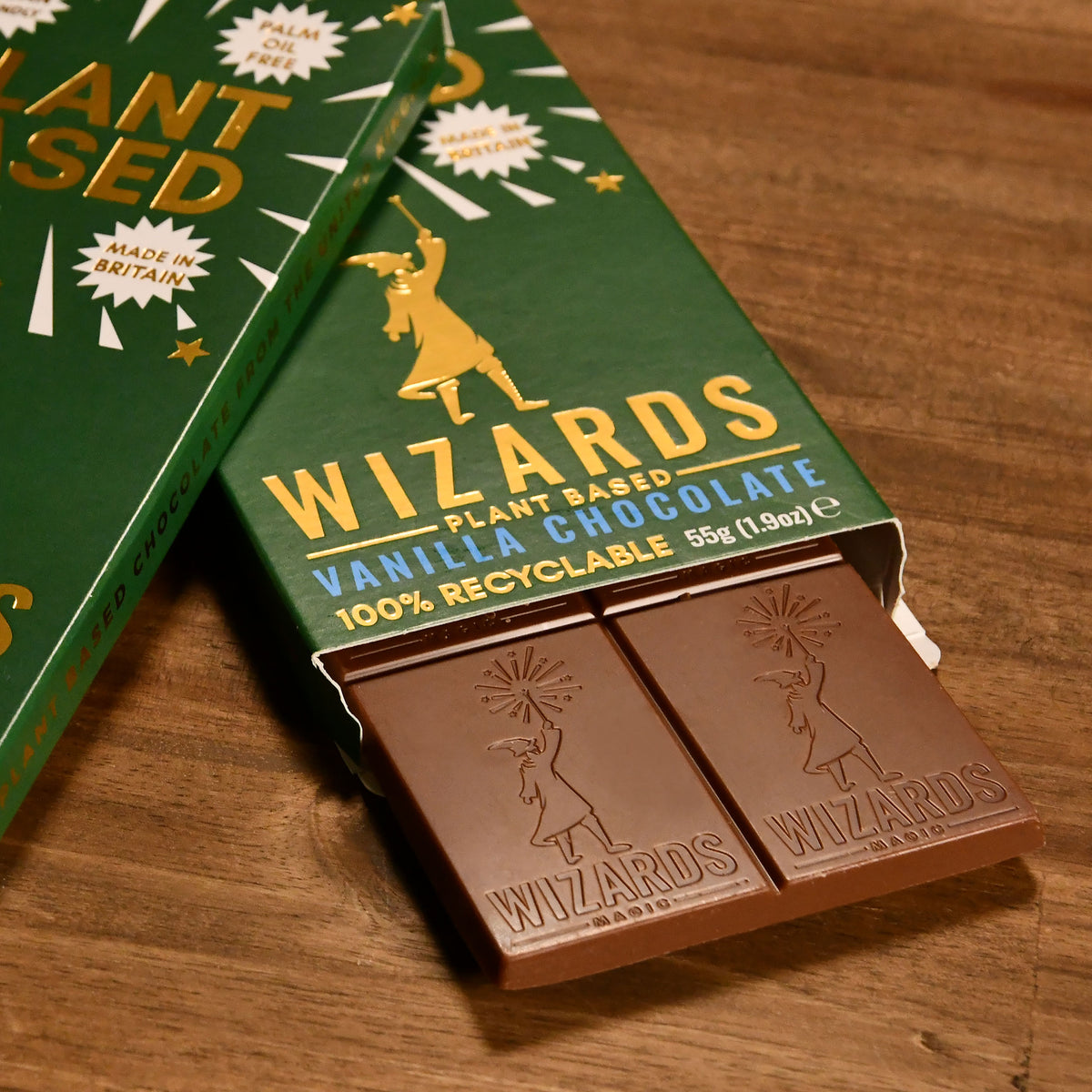 Produktbild Wizards Magic - Plant Based Selection Schokolade 4 Tafeln