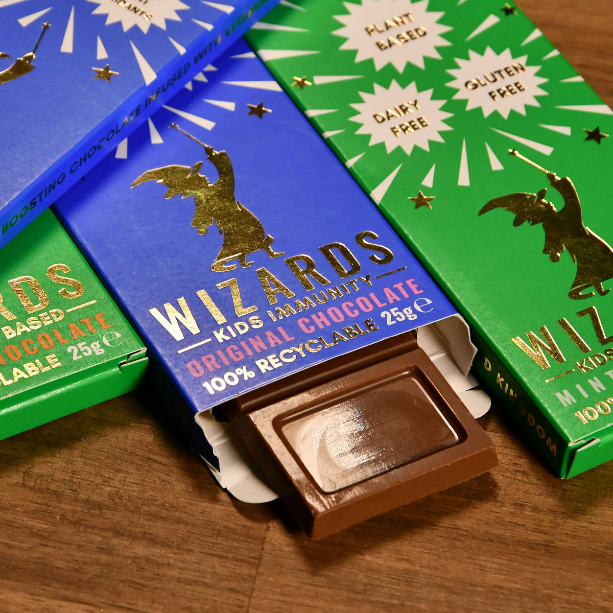 Produktbild Wizards Magic - Kids Selection Schokolade 4 Tafeln