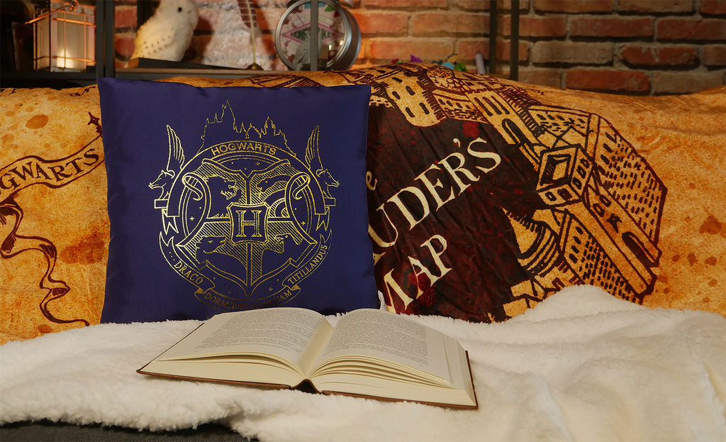 Image produit Harry Potter - Coussin Poudlard Bleu