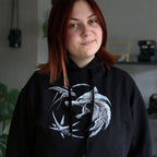 Produktbild Witcher - Wolf Emblem Hoodie schwarz