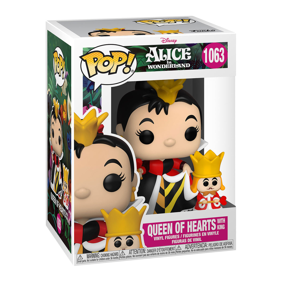 Immagine del prodotto Alice nel Paese delle Meraviglie - Regina di Cuori con Re Funko Pop Figura