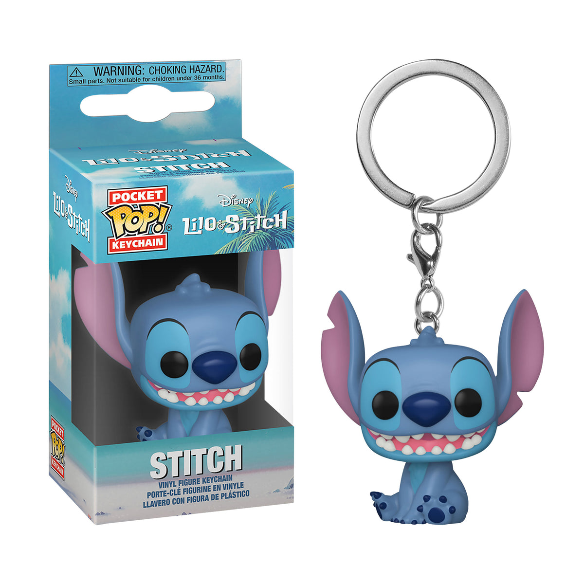 Immagine del prodotto Lilo & Stitch - Portachiavi Funko Pop Stitch sorridente