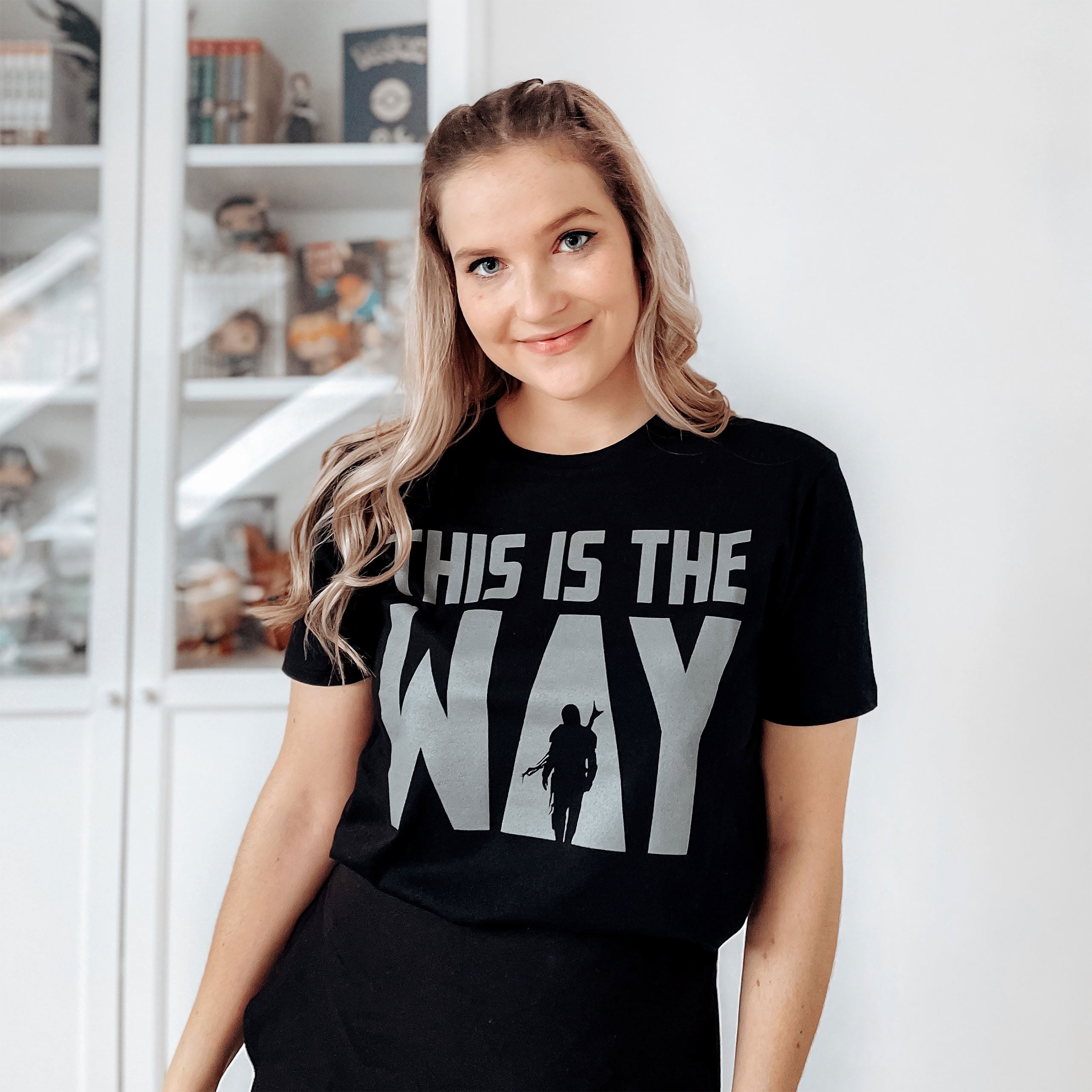 Produktbild The Way T-Shirt für Star Wars Fans schwarz