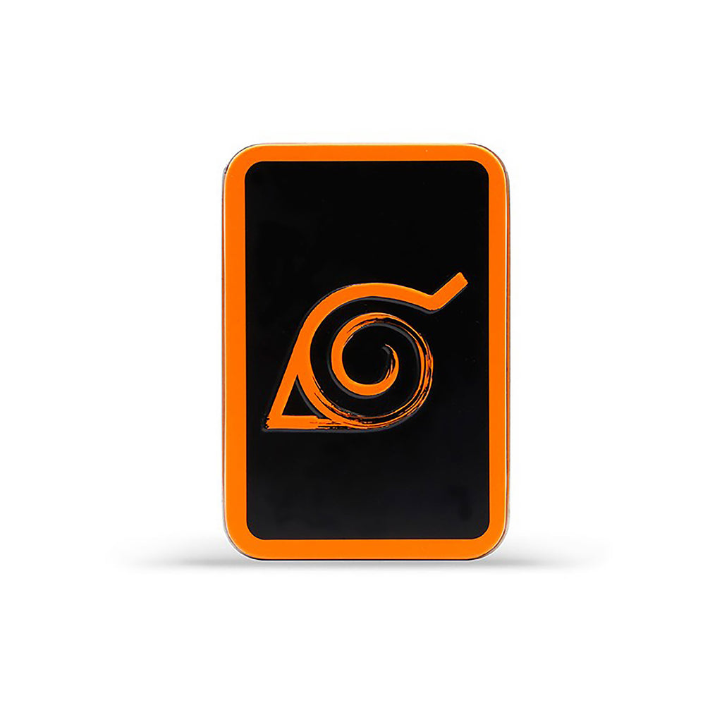 Produktbild Naruto Shippuden - Konoha Symbol Spielkarten in Metallbox