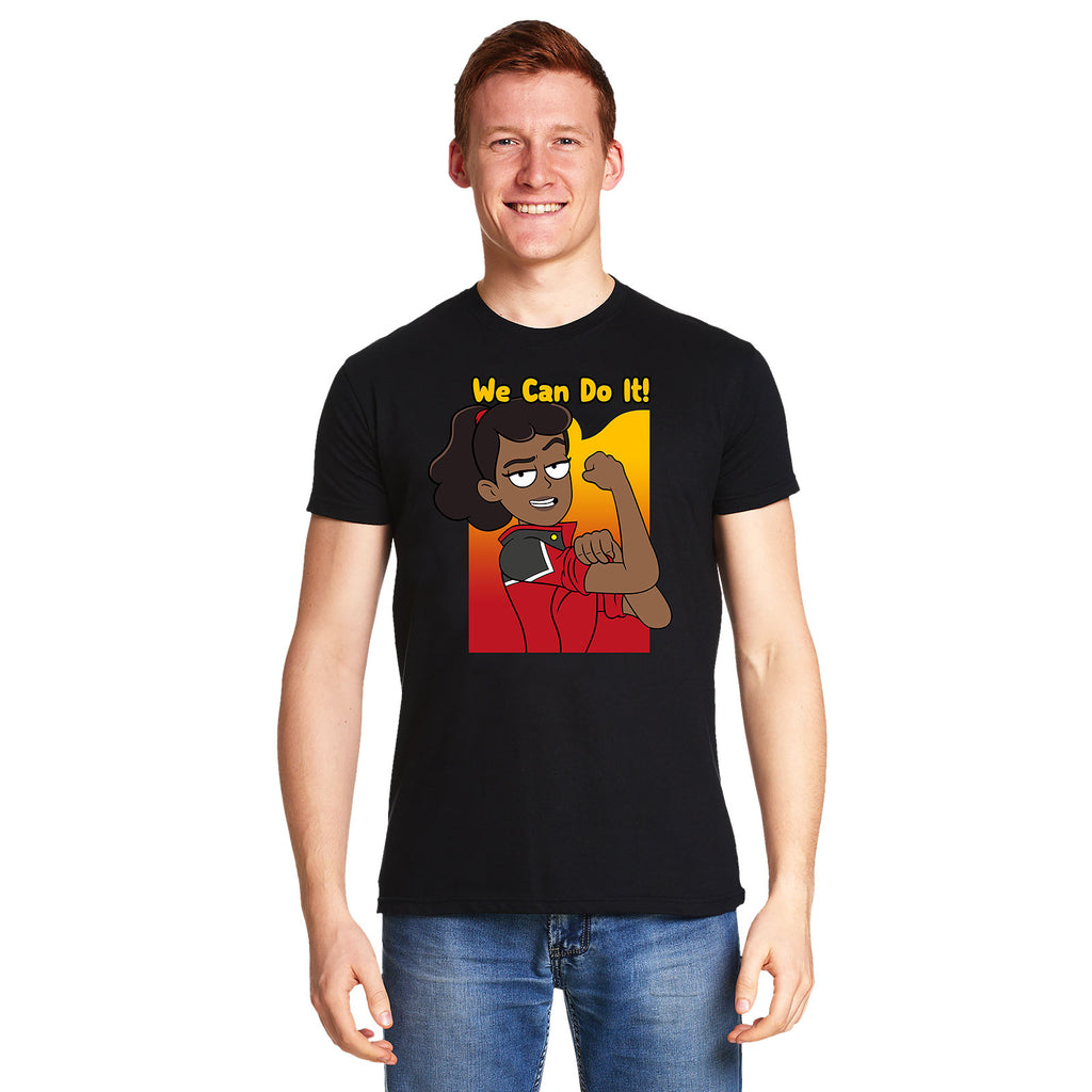 Immagine del prodotto Lower Decks Do It! T-Shirt per fan di Star Trek nera
