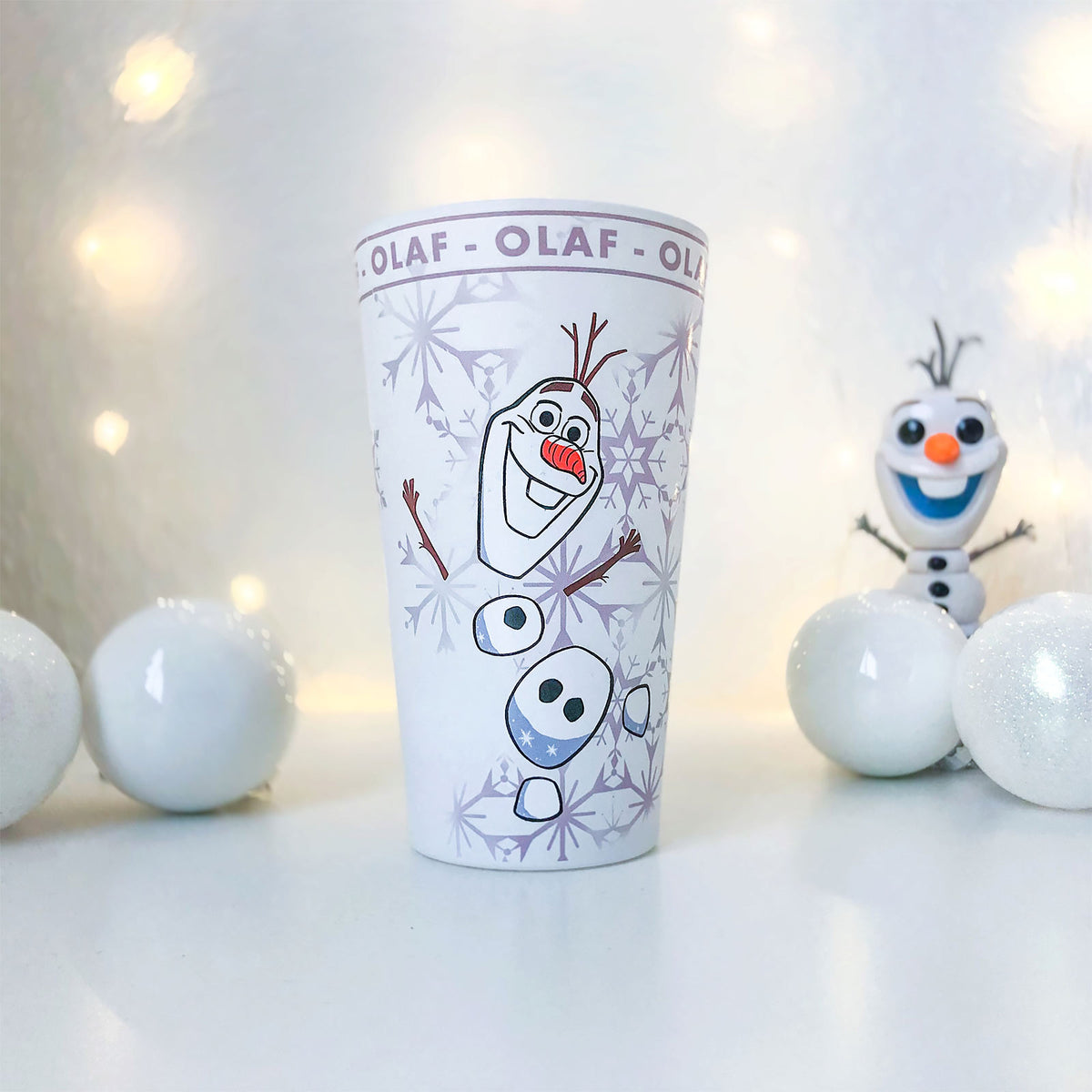 Image produit Frozen - Verre Olaf