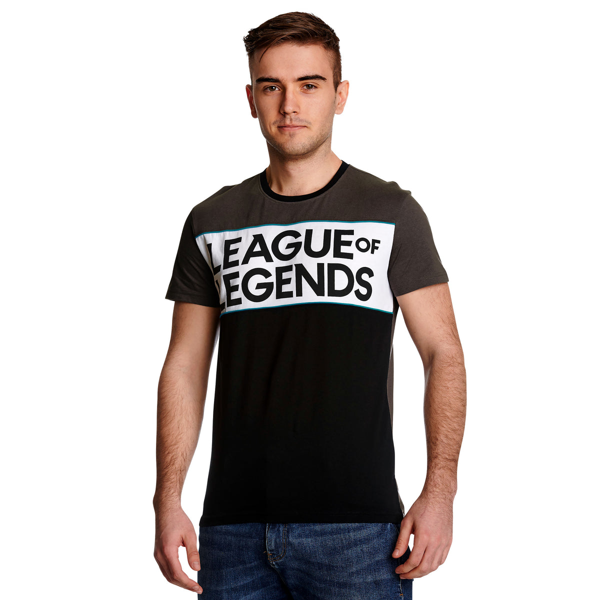 Immagine del prodotto League of Legends - T-shirt con logo tagliato e cucito