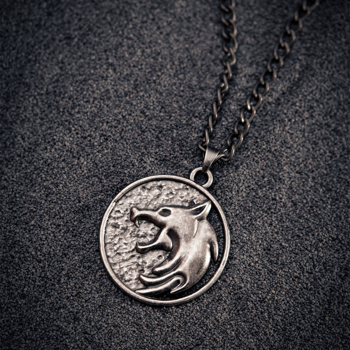 Immagine del prodotto Witcher - Collana Medaglione Lupo di Geralt