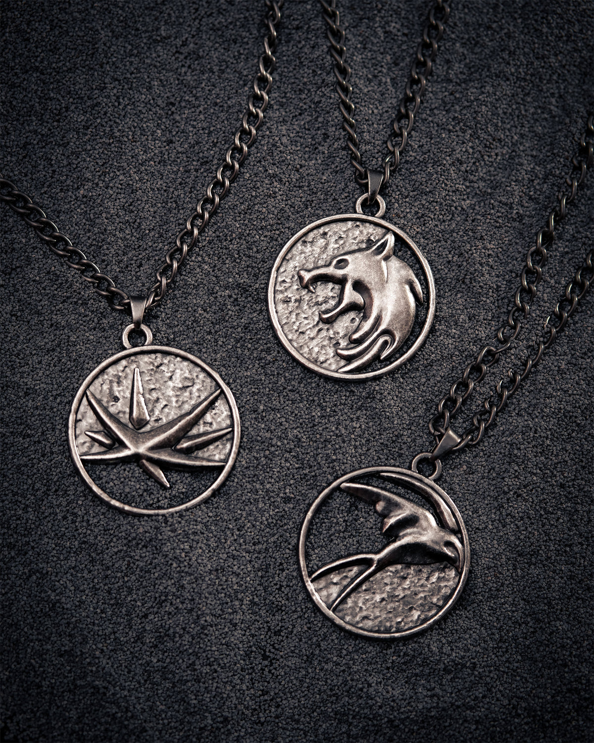 Immagine del prodotto Witcher - Collana Medaglione Lupo di Geralt